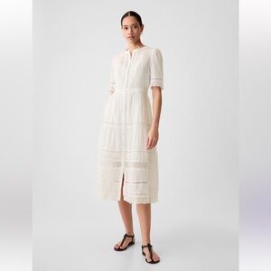 Gap Lace Midi Dress - NWT medium tall